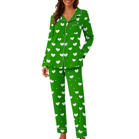 Ashford & Brooks Women's Cozy 2-Piece Pajama Set - Cotton Top & Flannel Pants, Red Buffalo Check