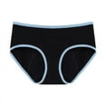 thumbnail image 1 of Diufon Women's Period Underwear Cotton Stretch Full Coverage Postpartum Menstrual Panties Soft Breathable Briefs, 1 of 3