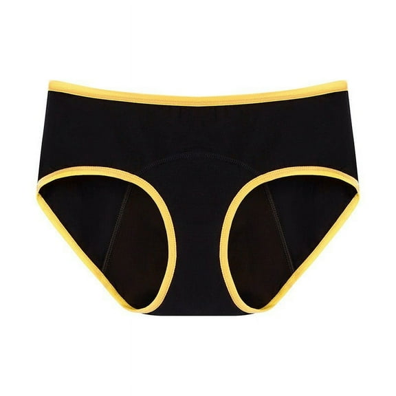 Diufon Women's Period Underwear Cotton Stretch Full Coverage Postpartum Menstrual Panties Soft Breathable Briefs