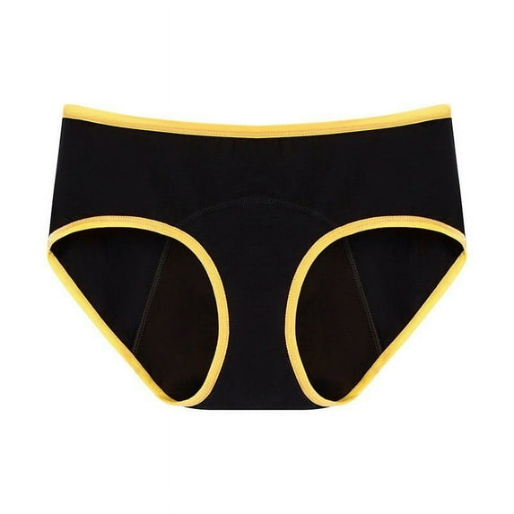 Diufon Women's Period Underwear Cotton Stretch Full Coverage Postpartum Menstrual Panties Soft Breathable Briefs