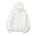 thumbnail image 1 of Diufon Women's Plus Size Hoodies Fall Casual Loose Tops Long Sleeve Sweatshirt with Pockets, 1 of 3