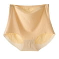 thumbnail image 1 of Diufon Women's Seamless Hipster Underwear Oversized High Waisted Full Coverage Panties Soft Breathable Briefs, 1 of 4