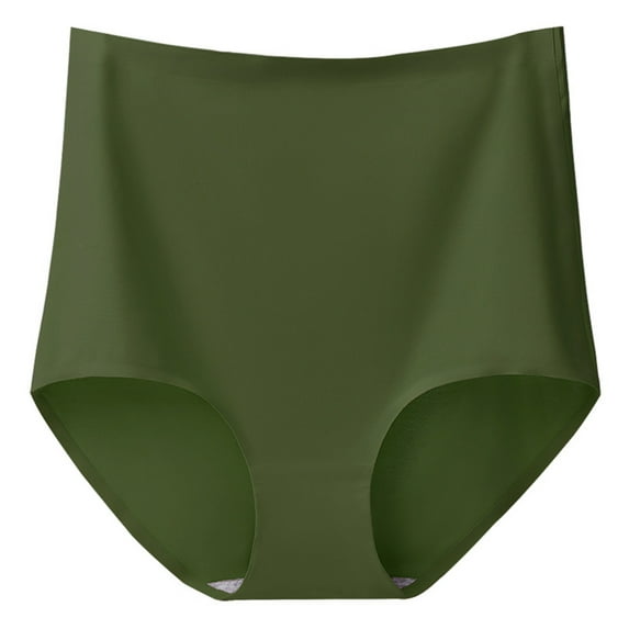 Diufon Women's Underwear Oversized Stretch Full Coverage High Waisted Hipster Panties Soft Breathable Briefs