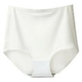 thumbnail image 1 of Diufon Women's Underwear Oversized Stretch Full Coverage High Waisted Hipster Panties Soft Breathable Briefs, 1 of 3