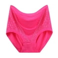 thumbnail image 1 of Diufon Womens Cotton Underpants Solid Color Full Cover Panties Elastic High Waist Briefs, 1 of 3