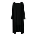 thumbnail image 1 of Diufon Womens Midi Cardigans Fall Casual Solid Color Coats Long Sleeve Breathable Blouses, 1 of 6