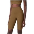 thumbnail image 1 of Diufon Yoga Shorts for Women Lightweight Athletic Tennis Yoga Shorts Solid Color Hight Waist Biker Shorts, 1 of 4