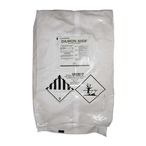 Diuron 80 DF Herbicide - Mix with Water and Apply as a Spray for Weeds - 25 lb Bag by Alligare