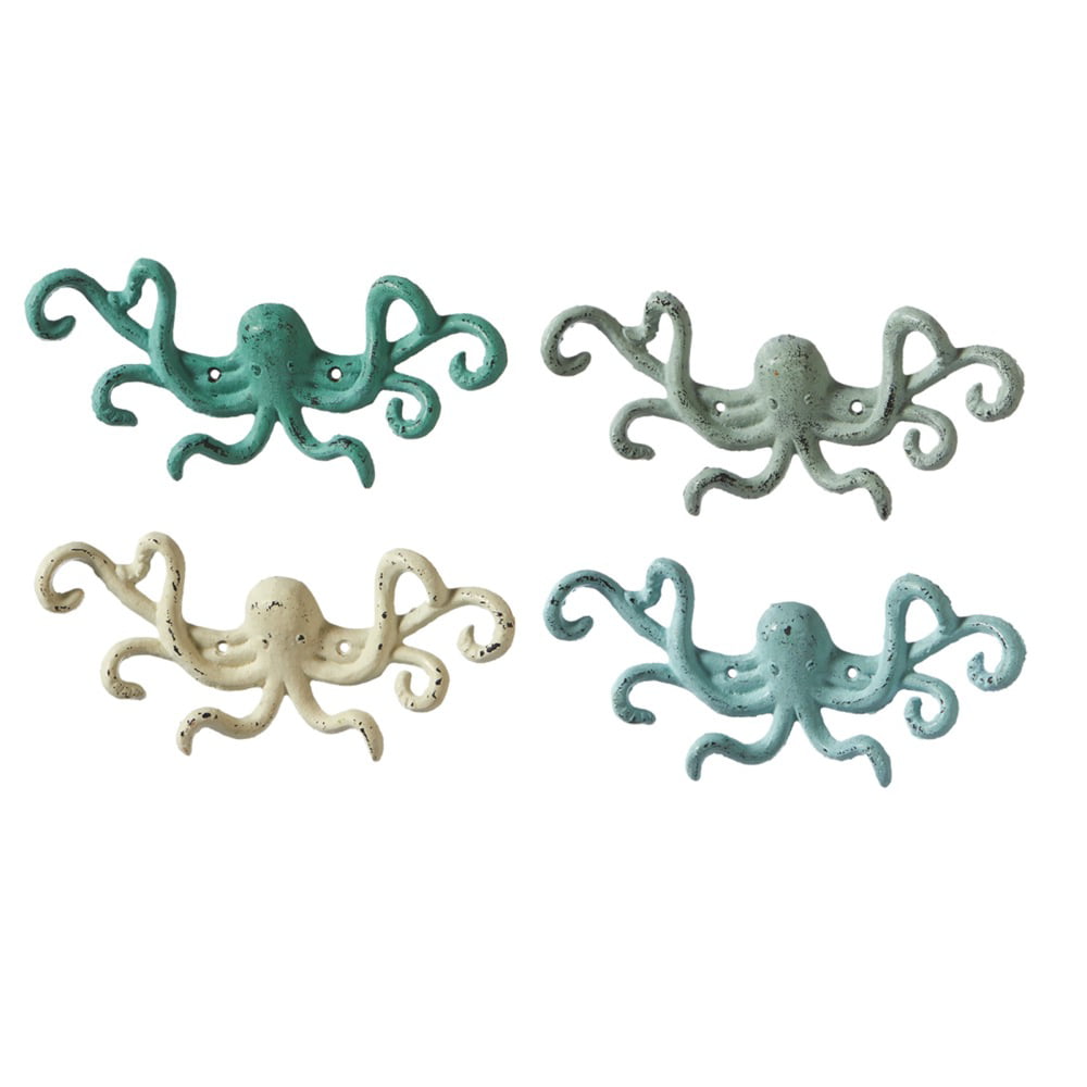 Octopus Cast Iron Wall Hooks 4506581 – Baubles-N-Bling