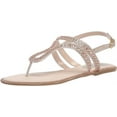 thumbnail image 1 of Touch Ups Women's Thong Flat Sandal, Champagne, 9, 1 of 1