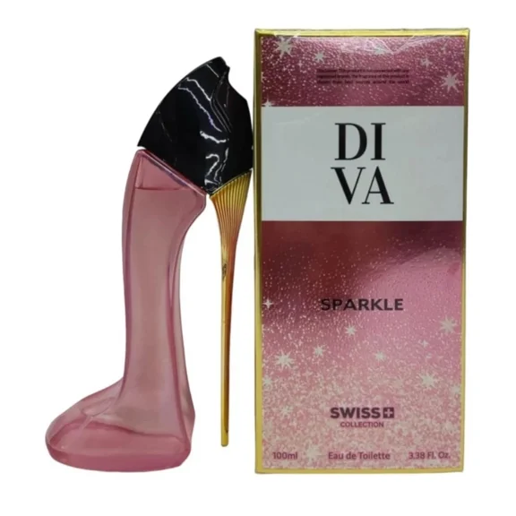 Diva Sparkle Eau de Toilette for Women 3.3 oz / 100 ml