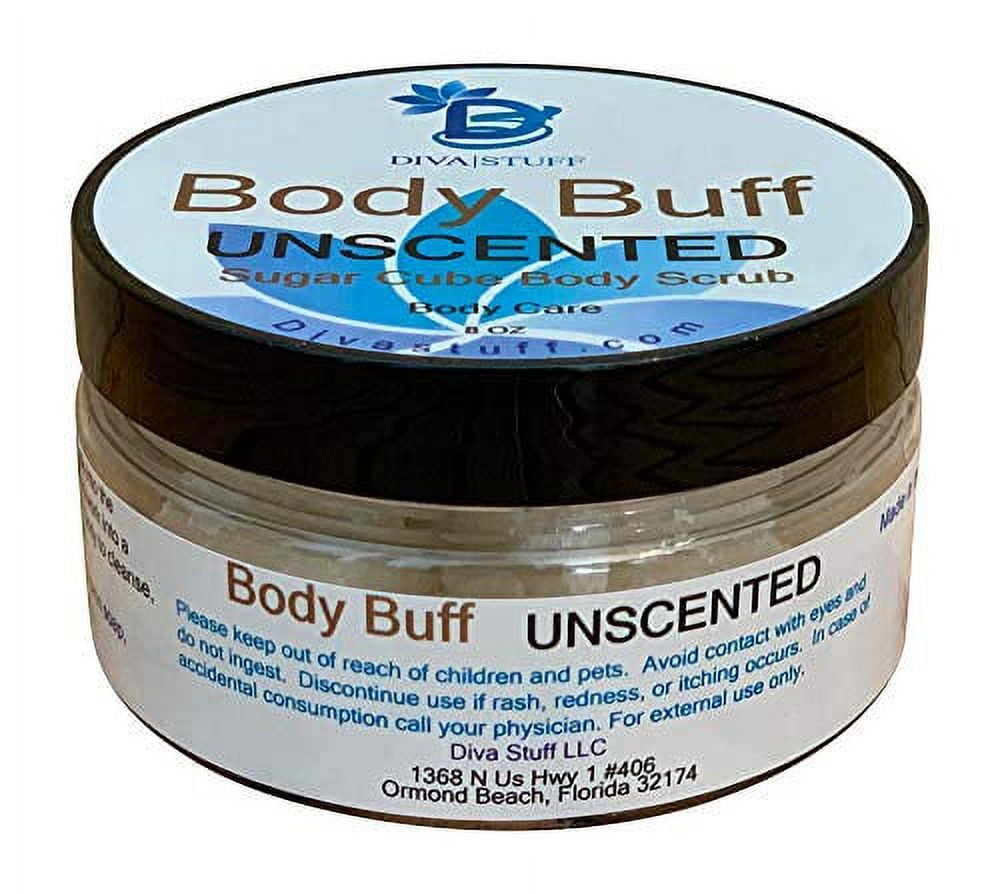 Buff Cube Diva Stuff - Sugar Cube Body Buff Scrub - Exfoliates and Hydrates Skin ...