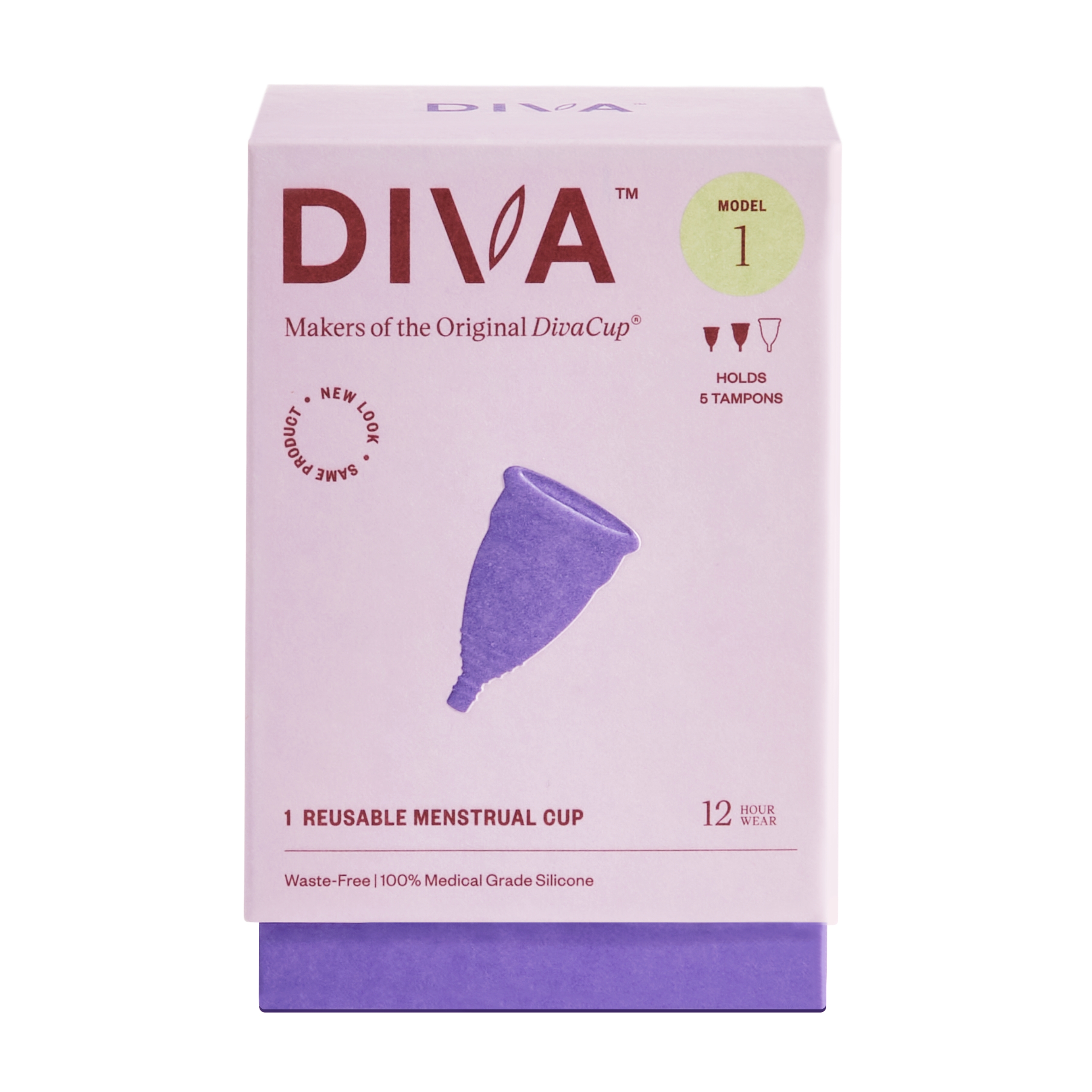 DivaCup Model 1 Menstrual Cup - image 1 of 7