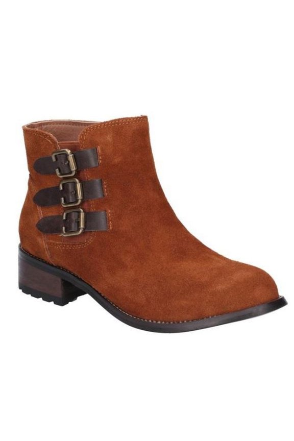 Womens Lexi Slip On Buckle Boot