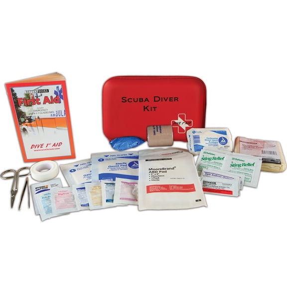 Dive 1st Aid Scuba Diver Soft Case First Aid Kit