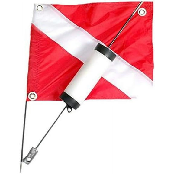 Dive Flag 2-Piece with Pro Float$$Watercraft