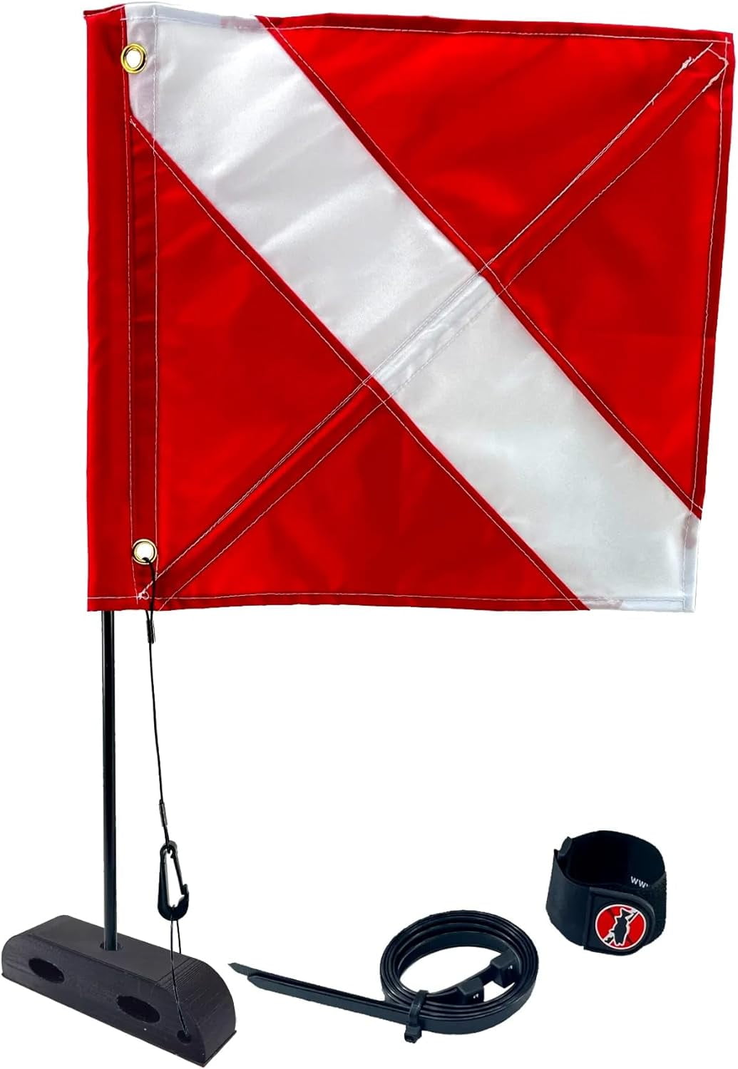 Flag and Base for Spearfishing Float - Spearfishing World
