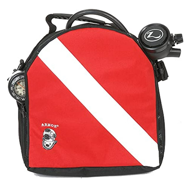 Dive Flag Regulator Bag Made by Armor Bags, USA. Desgned by and for