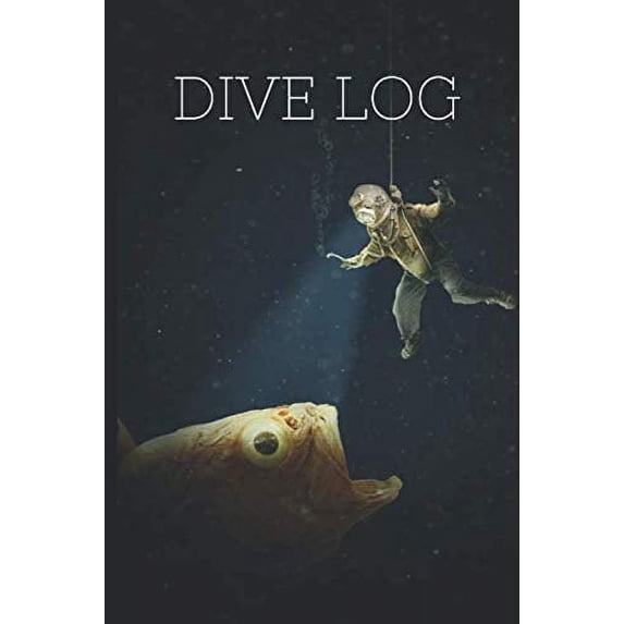 Pre-Owned Dive Log Book: Funny Scuba Diver Log Book Journal Notebook; waterproof, scuba diving gift, scuba diving accessories, dive journal 200 dives Paperback