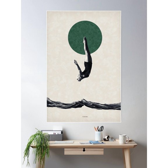 Dive ... Poster Wall Art, Modern Wall Decor For Living Room Bedroom, 8x12 UNFRAMED