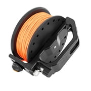 Dive Rite 400 Slide Lock 2 Reel, #24 Orange line