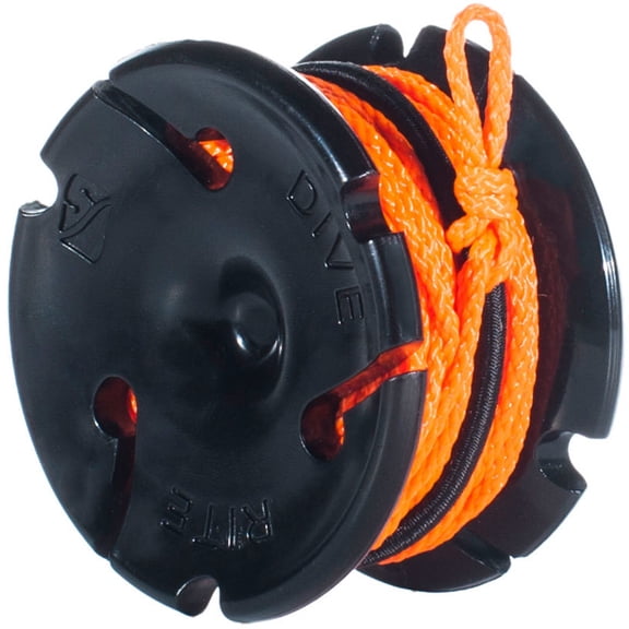 Dive Rite Cookie 30' (9.1m) Orange Line Spool