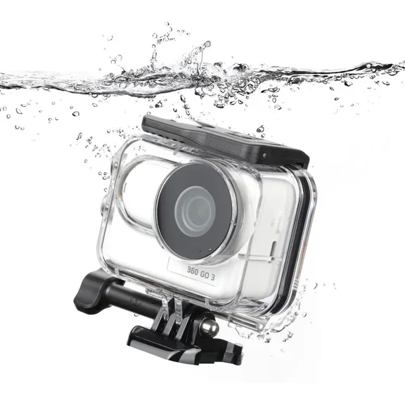 Dive Waterproof Protector Case Housing for Insta360 Go 3 / Go 3S Action Camera Accessories Diving Depth 60M/196FT Underwater Protective Case