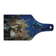 thumbnail image 1 of Diver Cutting Board, Underwater Shot of Tropical Fish and Coral Reef Sea Plantation in the Red Sea, Decorative Tempered Glass Cutting and Serving Board, in 3 Sizes, by Ambesonne, 1 of 2