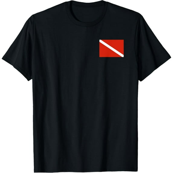 Diver Down Diving Flag T-Shirt
