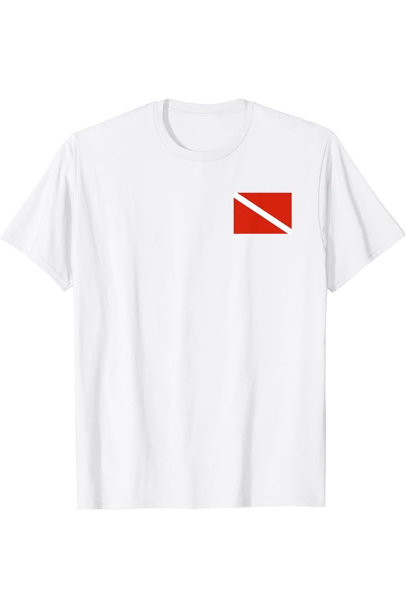 Diver Down Diving Flag T-Shirt