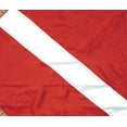 thumbnail image 1 of Diver Down Flag 120" x 96" Nylon Grommets Dive Flag Scuba Diving, 1 of 1