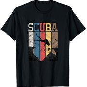 Diver Underwater Scuba Retro Vintage Diving gift T-Shirt
