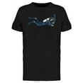 thumbnail image 1 of Diver Underwater T-Shirt Men -Image by Shutterstock, Male Large, 1 of 2