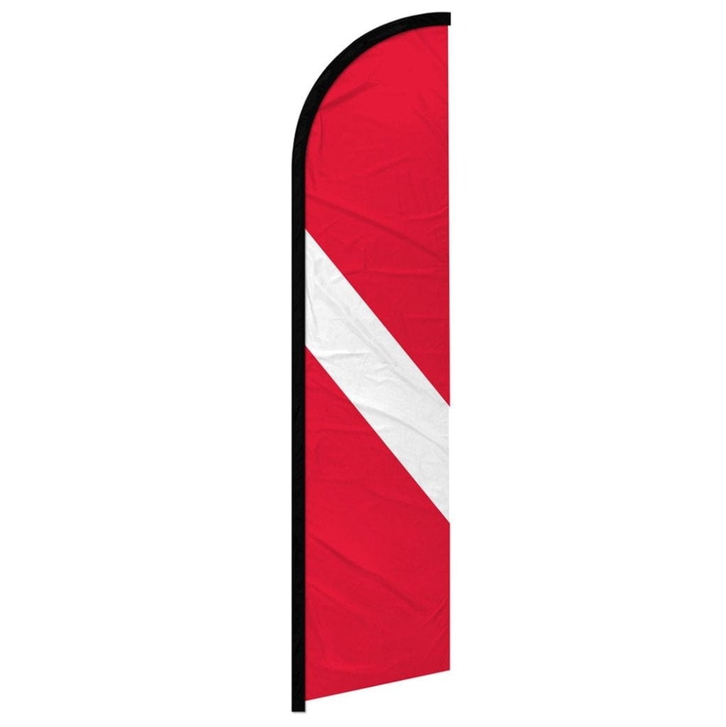 Diver Windless Banner Flag - Walmart.com