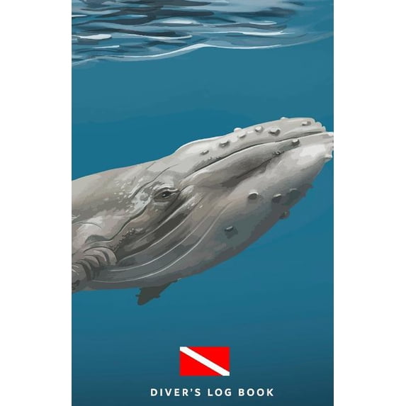 Diver's Log Book: scuba diving log book 100 dives, (Paperback)