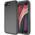 thumbnail image 1 of Diverbox Designed for iPhone SE case with Screen Protector Heavy Duty Shockproof Shock-Resistant Cases for iPhone se Phone 2022/2020 Release (Black), 1 of 7