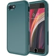 thumbnail image 1 of Diverbox Designed for iPhone SE case with Screen Protector Heavy Duty Shockproof Shock-Resistant Cases for Apple iPhone se Phone 2022/2020 Release (Dark Green), 1 of 7