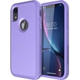 thumbnail image 1 of Diverbox for iPhone Xr Case [Shockproof] [Dropproof] [Dust-Proof],Heavy Duty Protection Phone Case Cover for Apple iPhone XR (Purple), 1 of 7