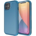 thumbnail image 1 of Diverbox Compatible for iPhone 11 Case [Shockproof] [Dropproof] [Tempered Glass Screen Protector + Camera Lens Protector],Heavy Duty Protection Phone Case Cover (Blue), 1 of 8