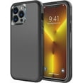 thumbnail image 1 of Diverbox for iPhone 13 Pro Max Case [Shockproof] [Dropproof] [Tempered Glass Screen Protector + Camera Lens Protector],Heavy Duty Protection Phone Case Cover for Apple iPhone 13 Pro Max (Black), 1 of 7