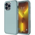 thumbnail image 1 of Diverbox for iPhone 13 Pro Max Case [Shockproof] [Dropproof] [Tempered Glass Screen Protector + Camera Lens Protector],Heavy Duty Protection Phone Case Cover for Apple iPhone 13 Pro Max (Pine Green), 1 of 7