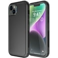 thumbnail image 1 of Diverbox for iPhone 14 Plus Case [Shockproof] [Dropproof] [Tempered Glass Screen + Camera Lens Protector],Heavy Duty Protection Phone Case Cover for Apple iPhone 14 Plus (Black), 1 of 8