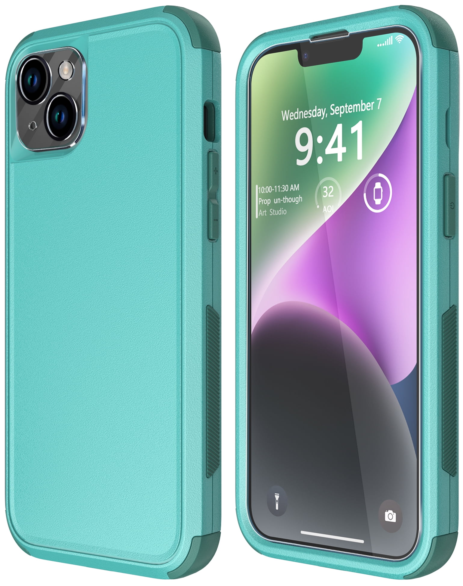 Diverbox for iPhone 14 Plus Case [Shockproof] [Dropproof] [Tempered