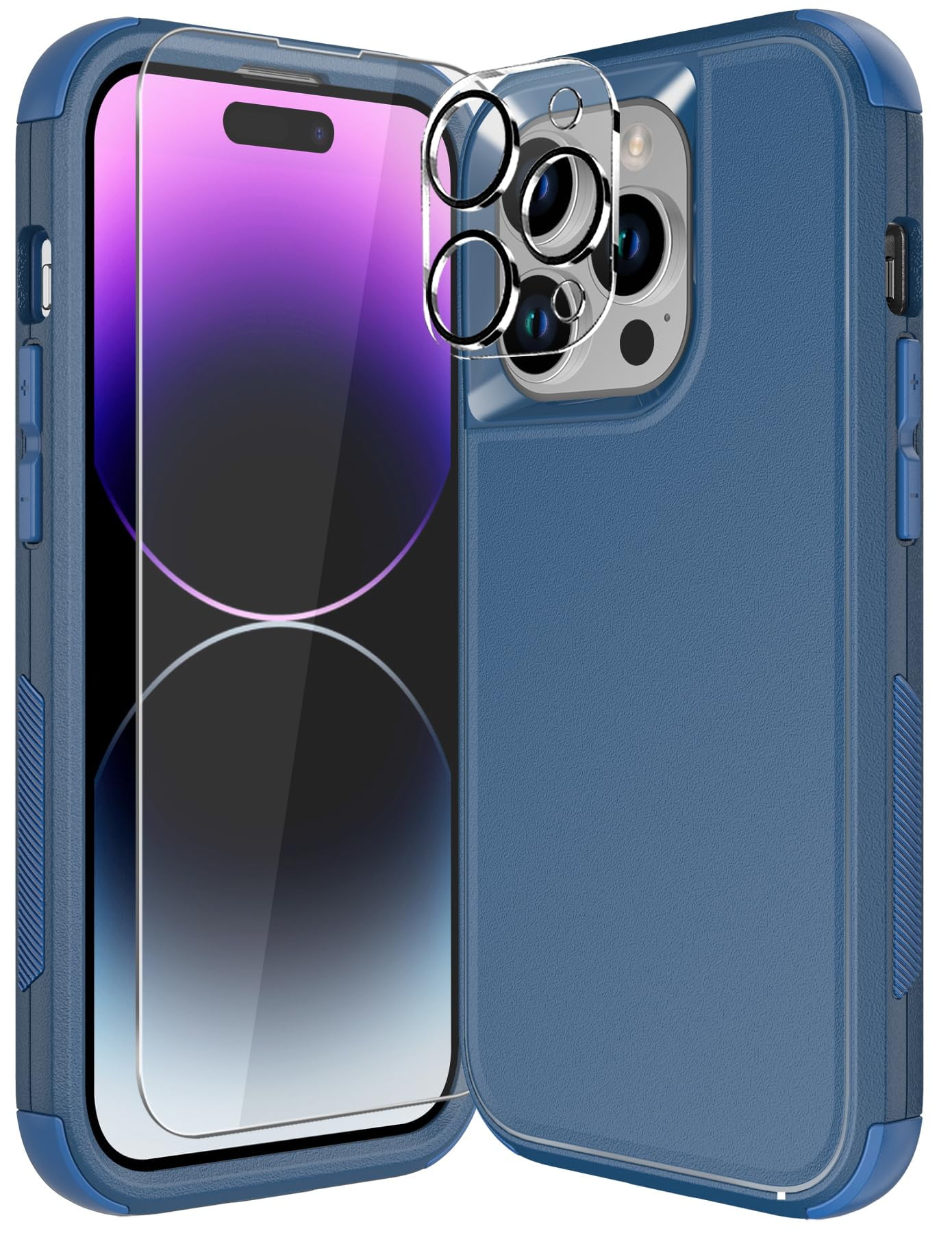 Diverbox for iPhone 14 Pro Case [Shockproof] [Dropproof] [Tempered