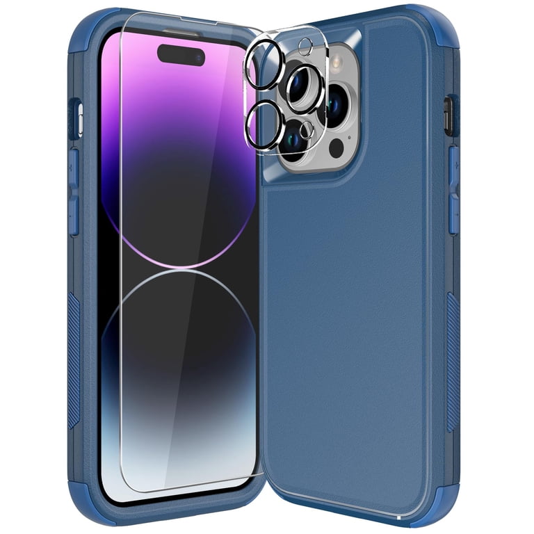 Diverbox for iPhone 14 Pro Case [Shockproof] [Dropproof] [Tempered