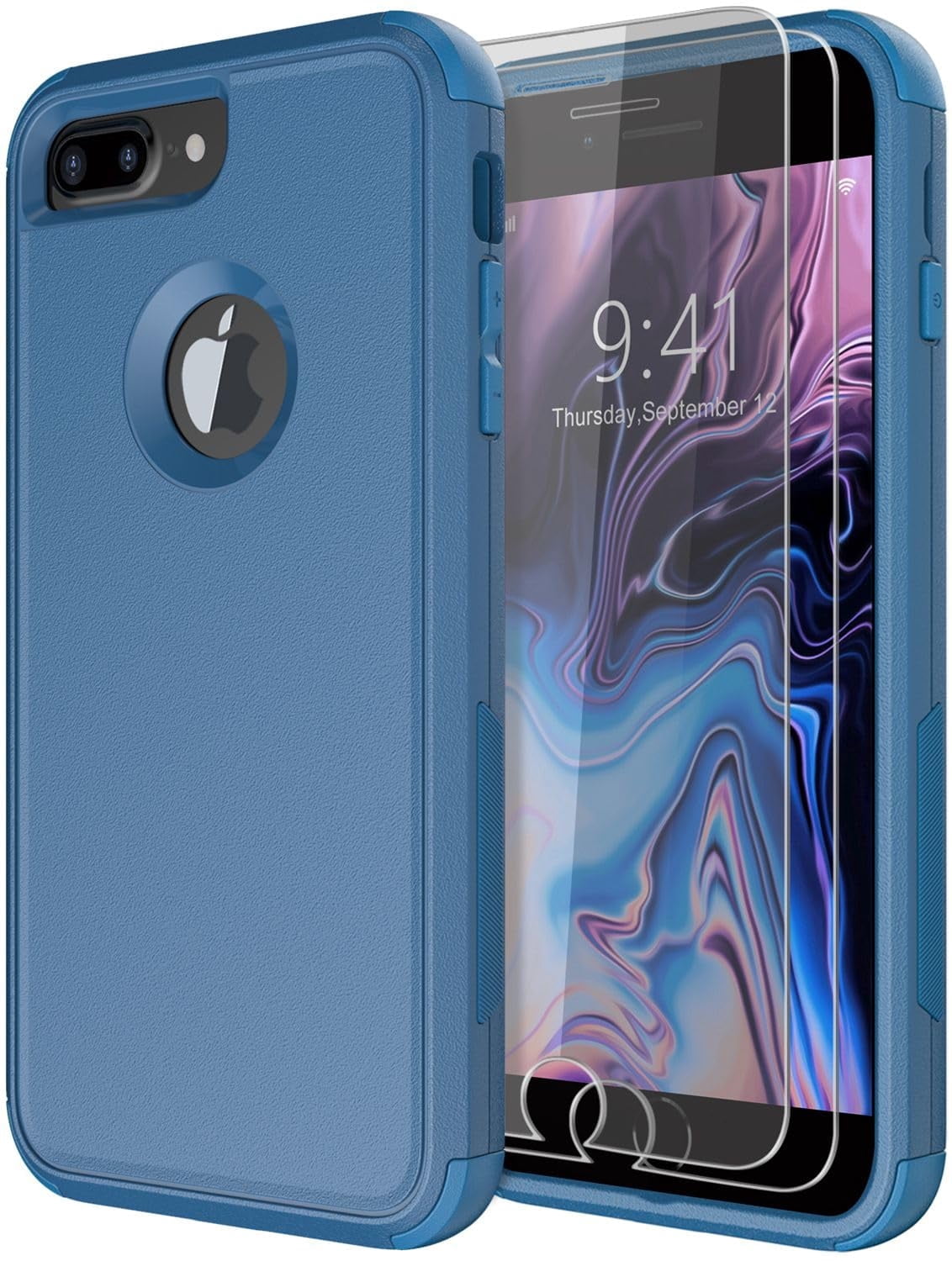 Diverbox iPhone 8 Plus and 7 Plus Case, Shockproof Dropproof