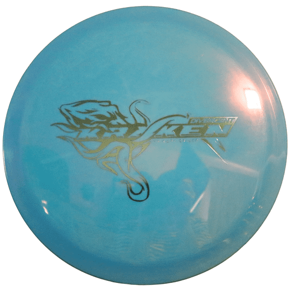 Divergent Discs Kraken - Disc Golf Fairway Driver - Max Grip Plastic - (Blue)