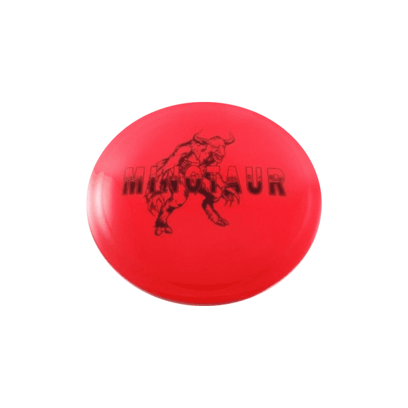 Divergent Discs Minotaur Disc Golf Fairway Driver | Max Grip Plastic Disc Golf Disc | Disc Golf Accessories for All Skill Levels (Red)