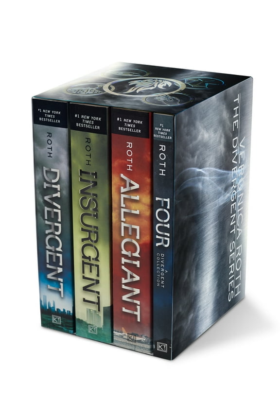 Divergent Divergent Series Set: Divergent, Insurgent, Allegiant, Four, (Paperback)