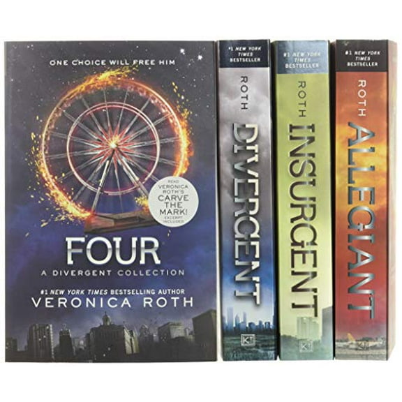 Pre-Owned Divergent Series Set: Divergent, Insurgent, Allegiant, Four (Paperback) 0062421379 9780062421371